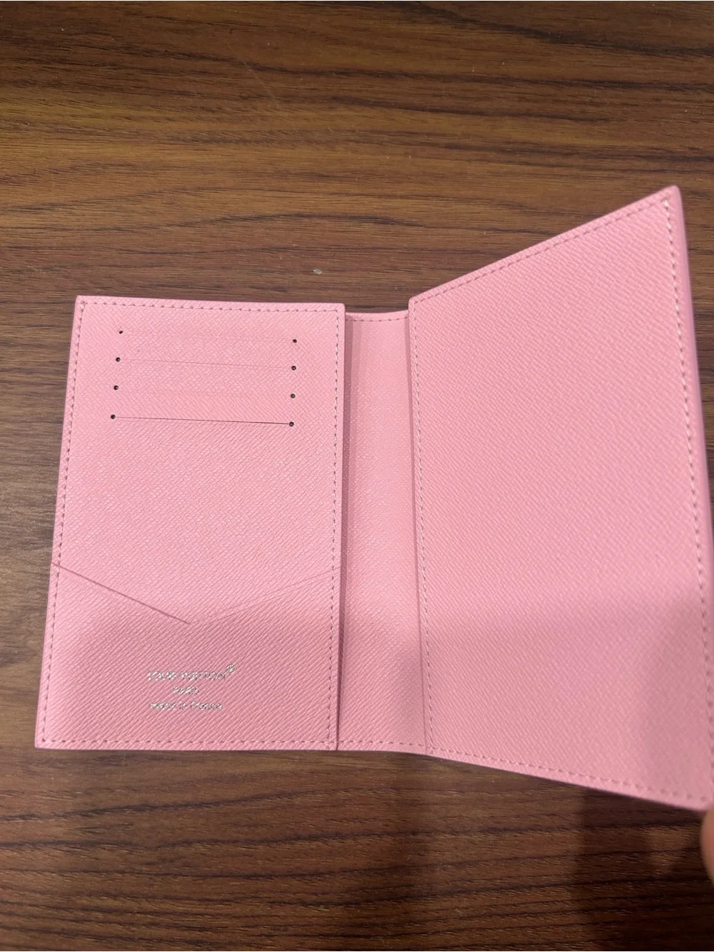 Louis Vuitton Skateboard Pink Passport Holder